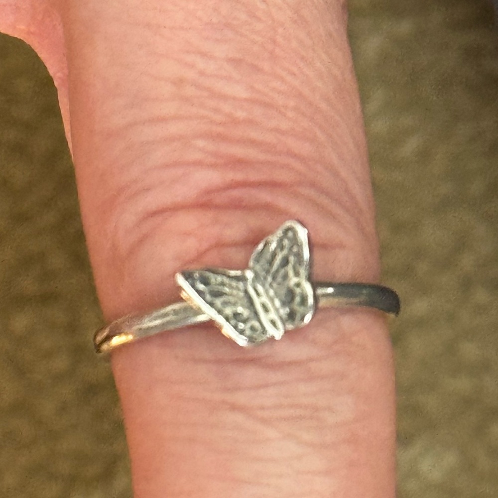 925 Paz Isreal Butterfly Ring